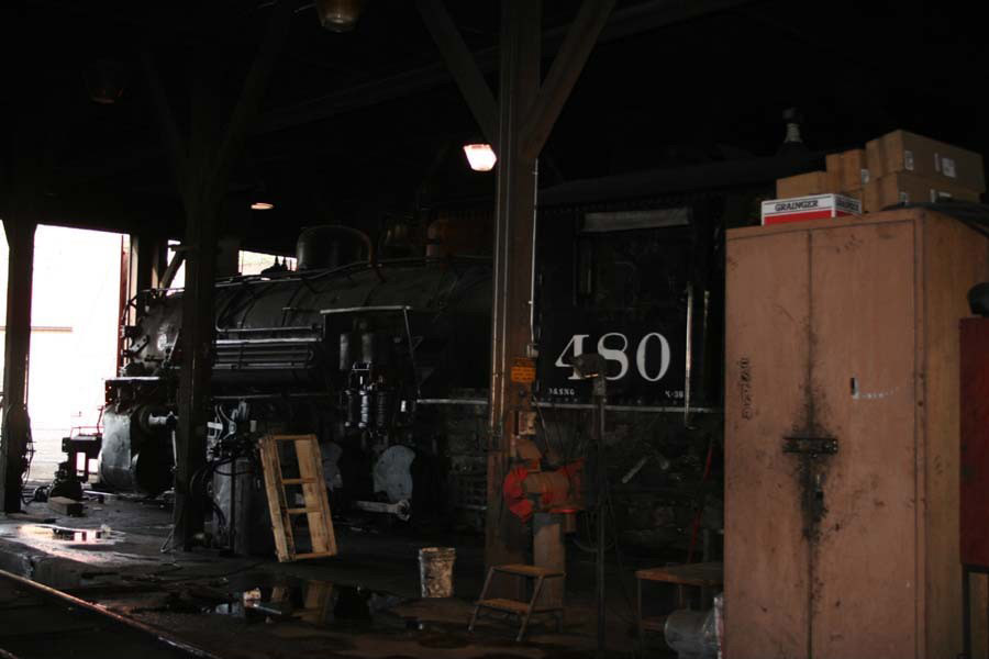 Durango & Silverton - Engine #480 / Roundhouse