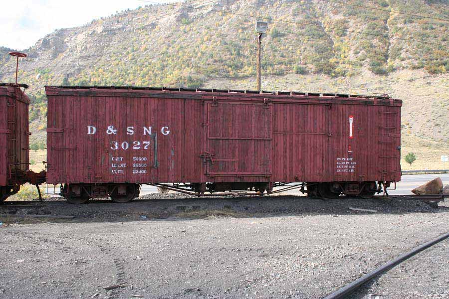 Durango & Silverton - Box Car #3027