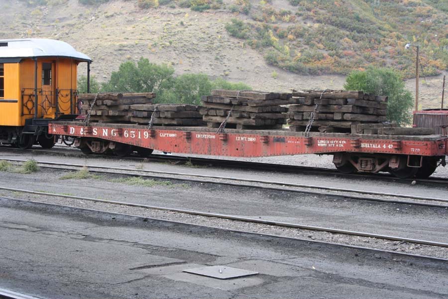 Durango & Silverton - Flat Car #6519