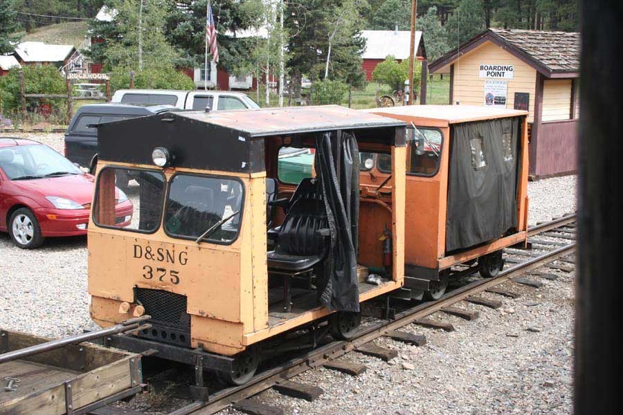 Durango & Silverton - Speeder #375