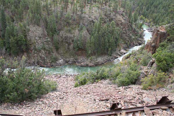 Durango & Silverton - High Line / Animas River