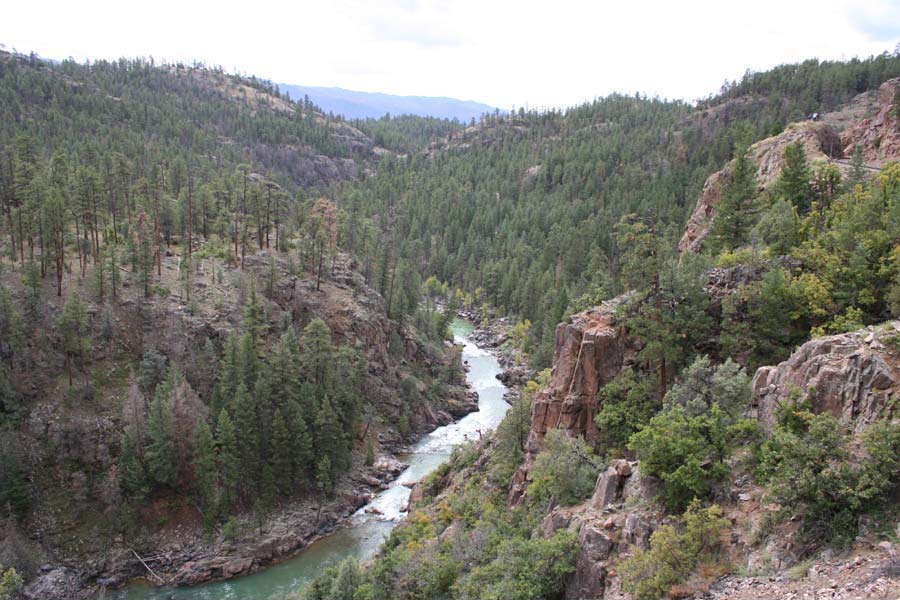Durango & Silverton - High Line / Animas River