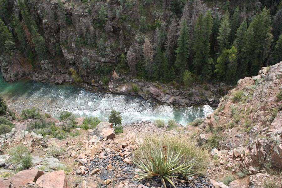 Durango & Silverton - High Line / Animas River