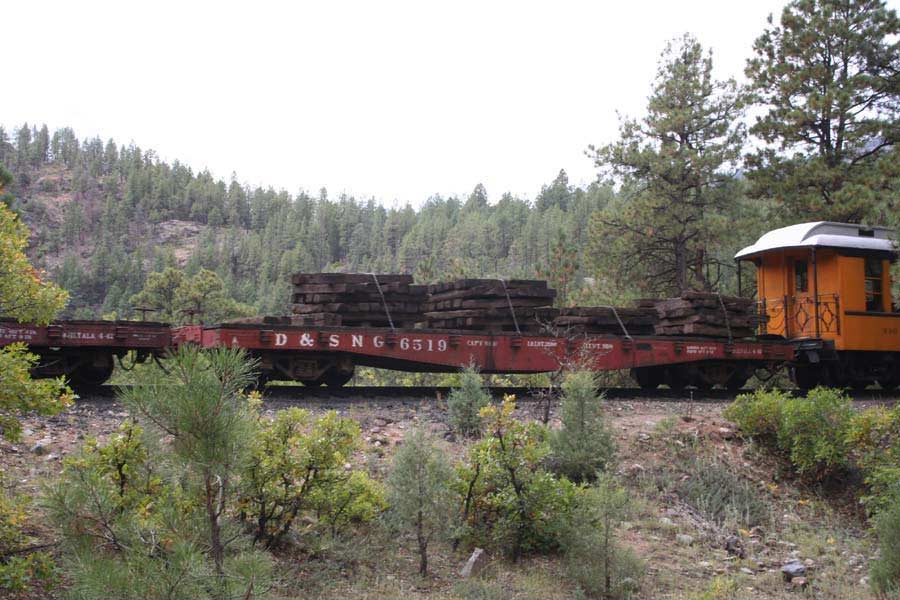 Durango & Silverton - Flat Car #6519