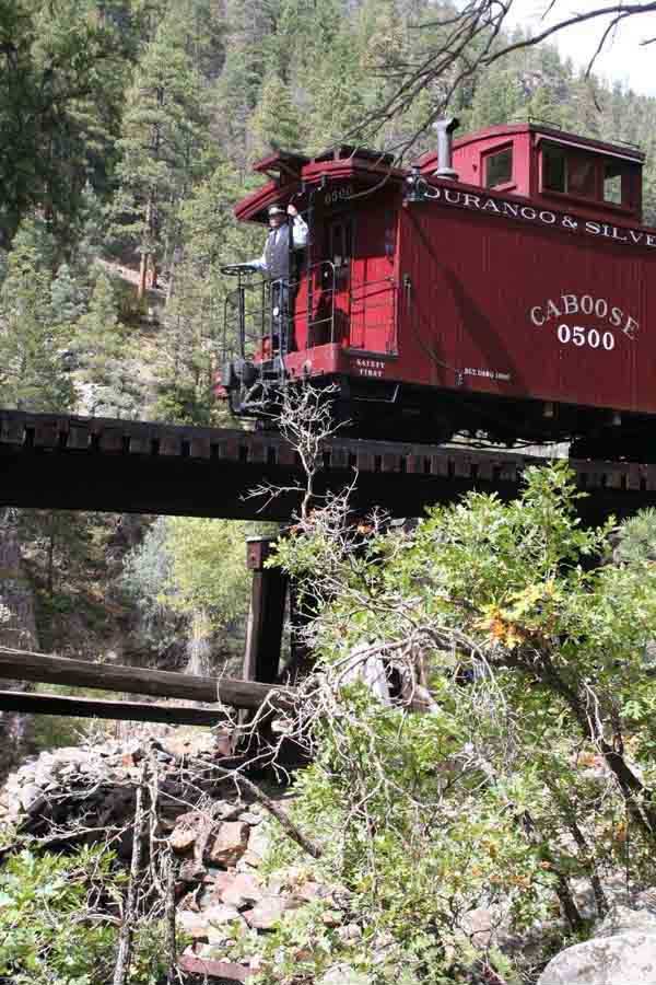 Durango & Silverton - Caboose #0500