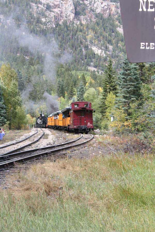Durango & Silverton - Engine #482 heading back to Durango