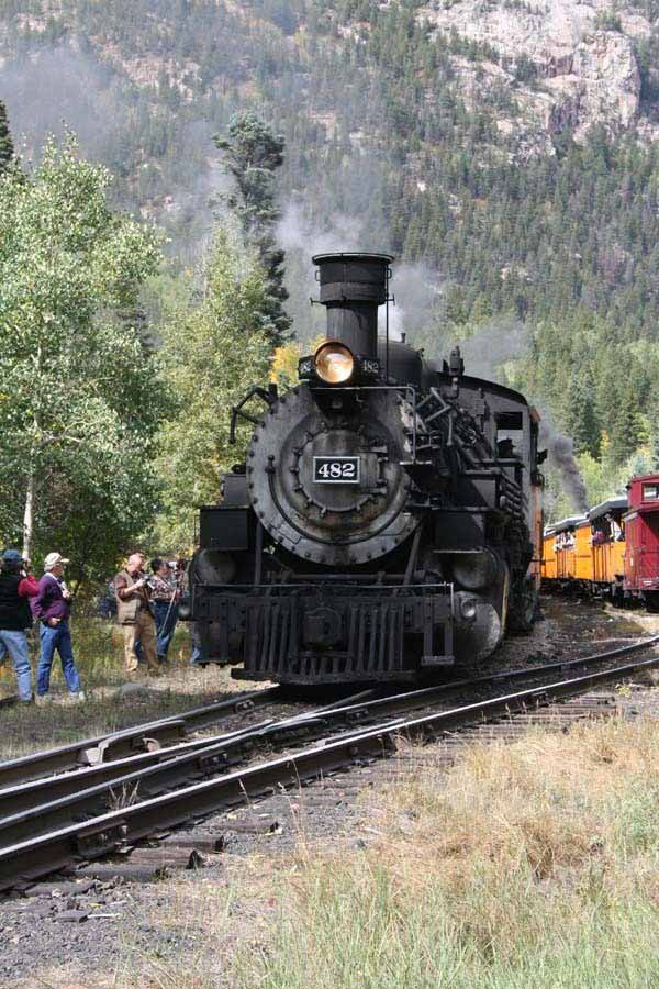 Durango & Silverton - Engine #482 heading back to Durango