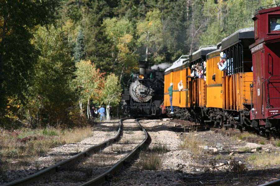 Durango & Silverton - Engine #481 heading back to Durango
