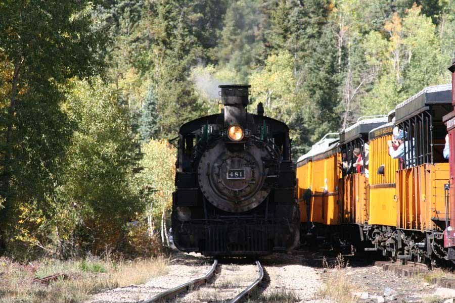 Durango & Silverton - Engine #481 heading back to Durango