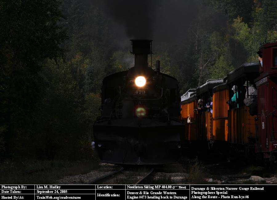 Durango & Silverton - Engine #473 heading back to Durango