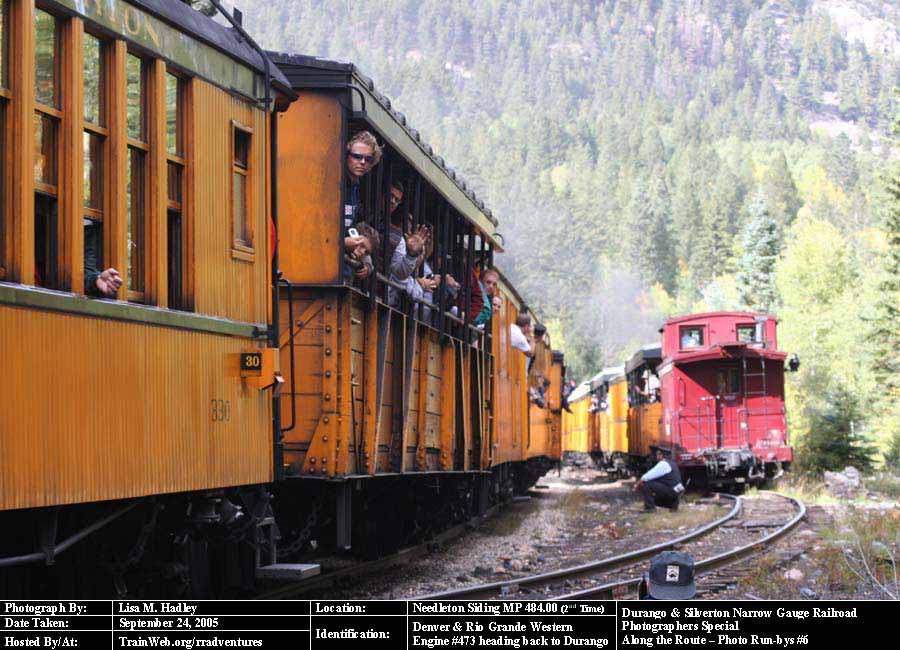 Durango & Silverton - Engine #473 heading back to Durango