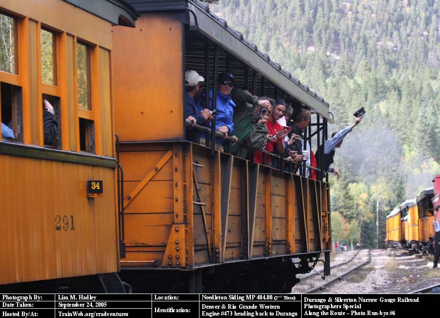 Durango & Silverton - Engine #473 heading back to Durango