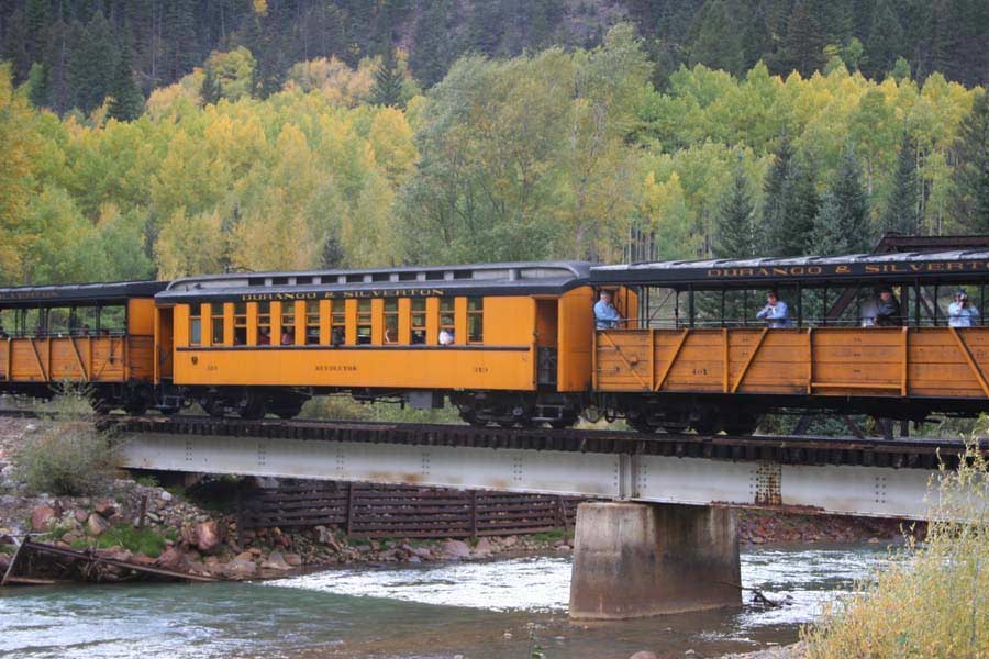 Durango & Silverton - Needleton #319 / Deck Girder Bridge