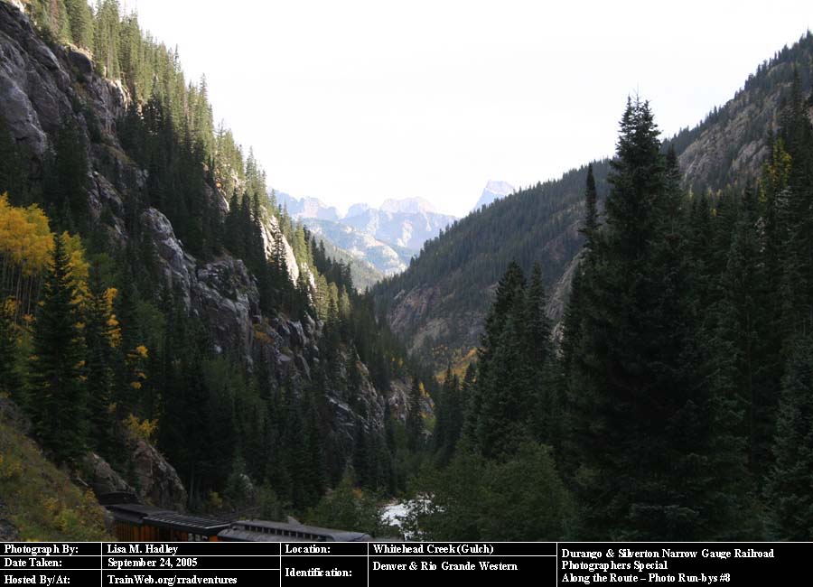 Durango & Silverton - Whitehead Creek (Gulch)