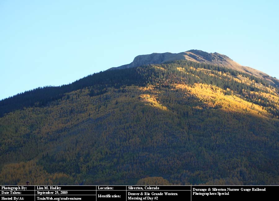 Durango & Silverton - Morning of Day #2