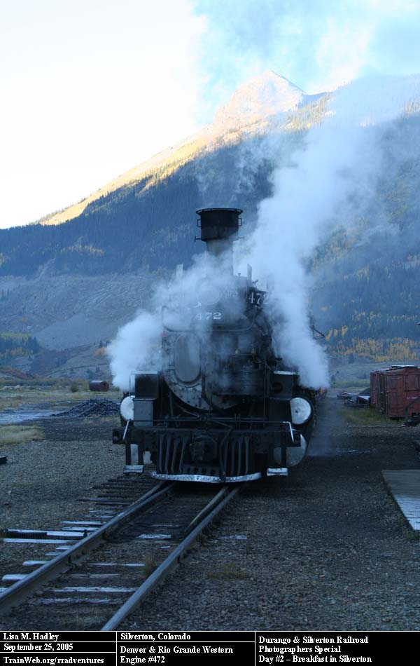 Durango & Silverton - Engine #472