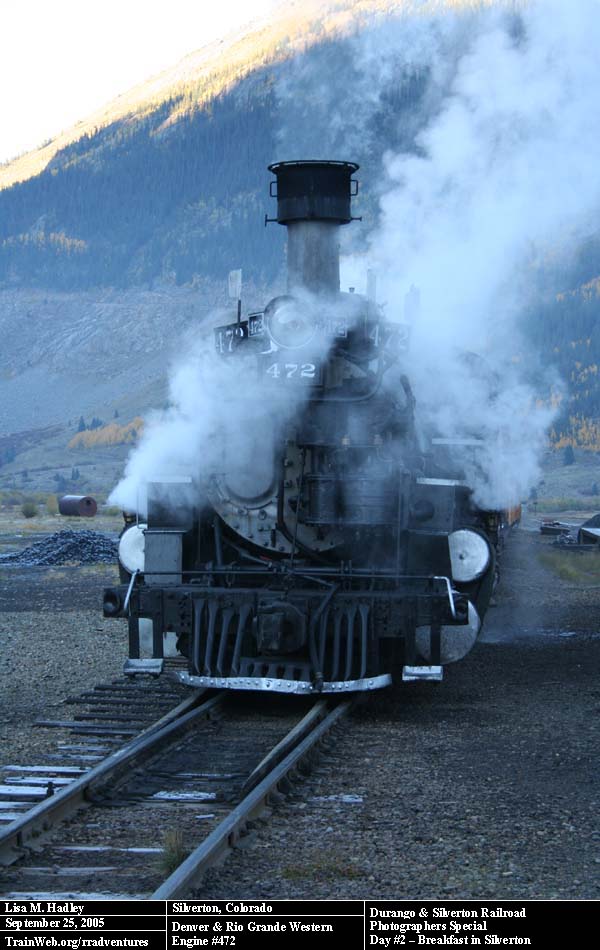 Durango & Silverton - Engine #472
