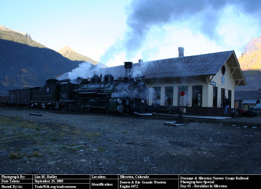 Durango & Silverton - Engine #472