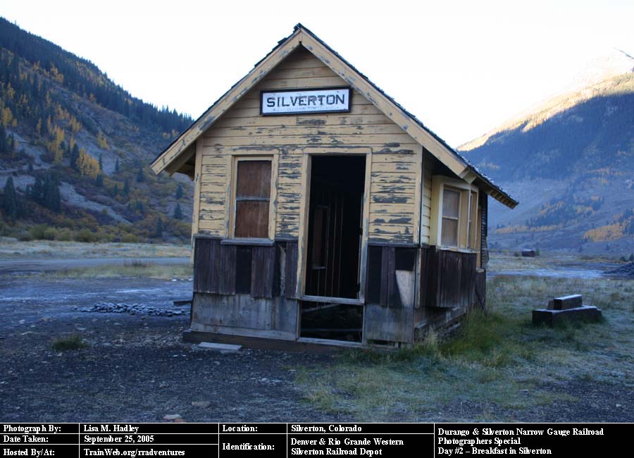 Durango & Silverton - Silverton Railroad Depot