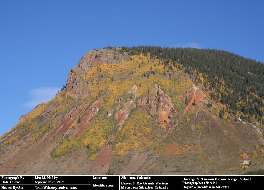 Durango & Silverton - Mines near Silverton, Colorado