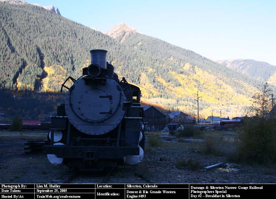 Durango & Silverton - Engine #493