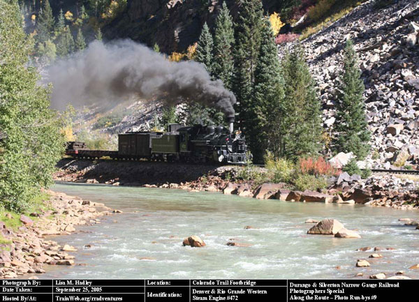 Durango & Silverton - Steam Engine #472