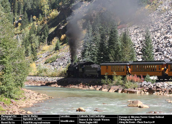 Durango & Silverton - Steam Engine #482