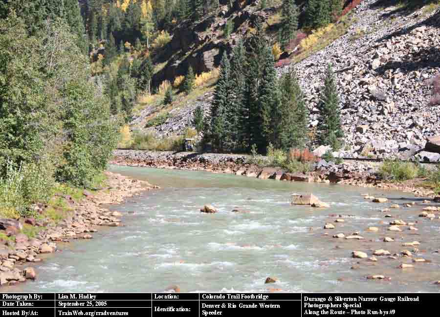 Durango & Silverton - Speeder