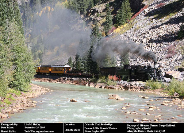 Durango & Silverton - Steam Engine #472