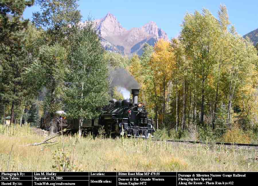 Durango & Silverton - Steam Engine #472