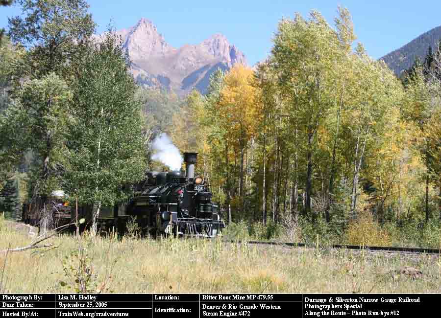 Durango & Silverton - Steam Engine #472