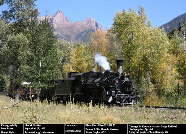 Durango & Silverton - Steam Engine #472