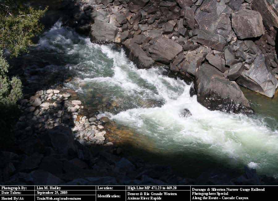 Durango & Silverton - High Line & Animas River Rapids