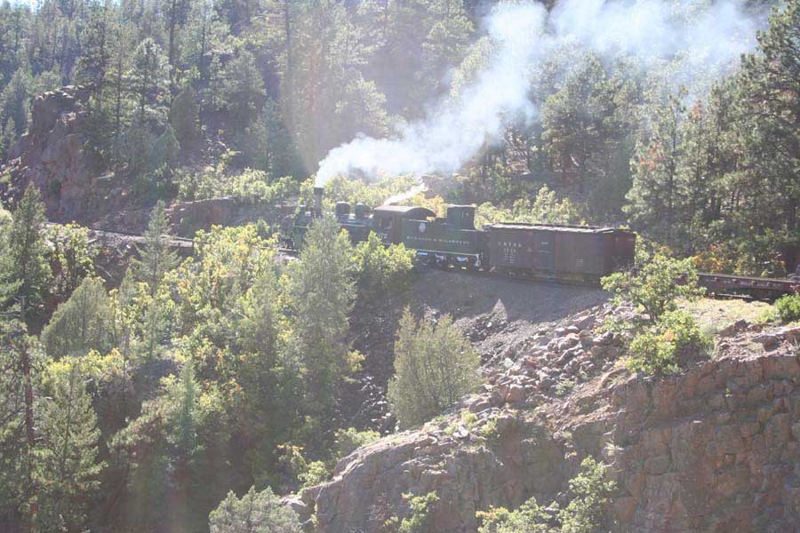 Durango & Silverton - Overland Curve / High Line