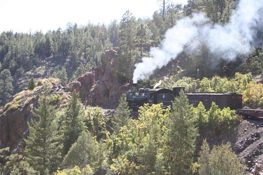 Durango & Silverton - Overland Curve / High Line