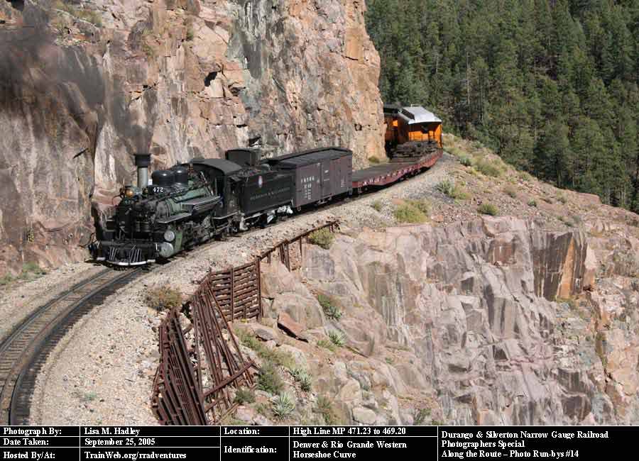 Durango & Silverton - Horseshoe Curve / High Line