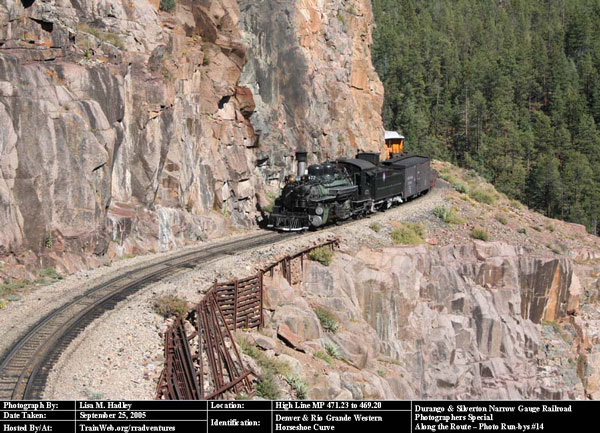 Durango & Silverton - Horseshoe Curve / High Line