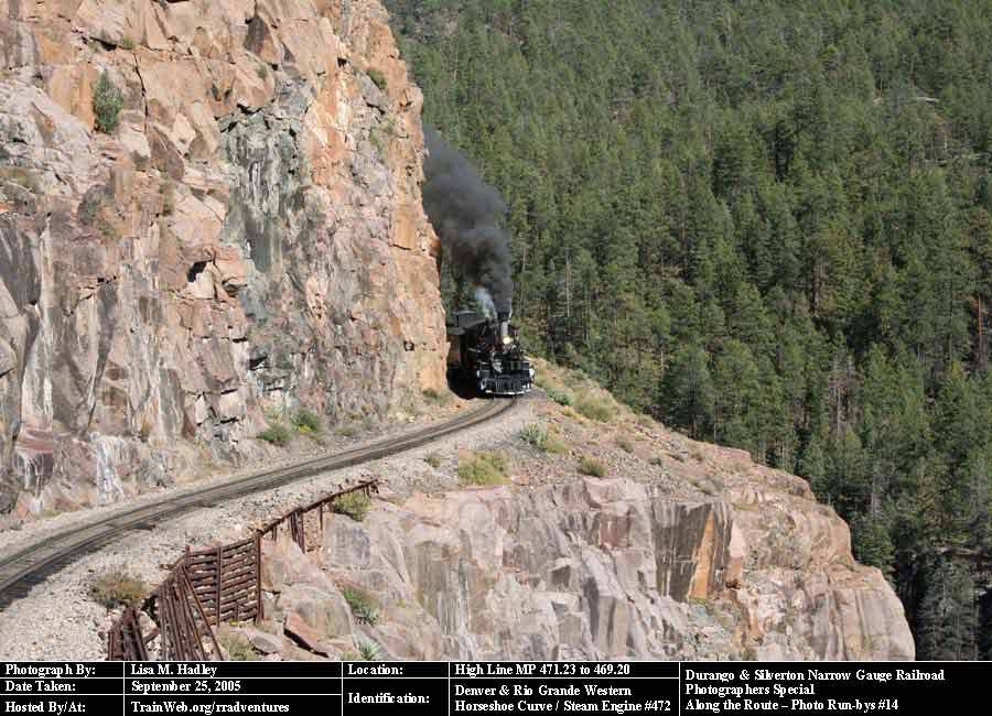 Durango & Silverton - Horseshoe Curve / High Line