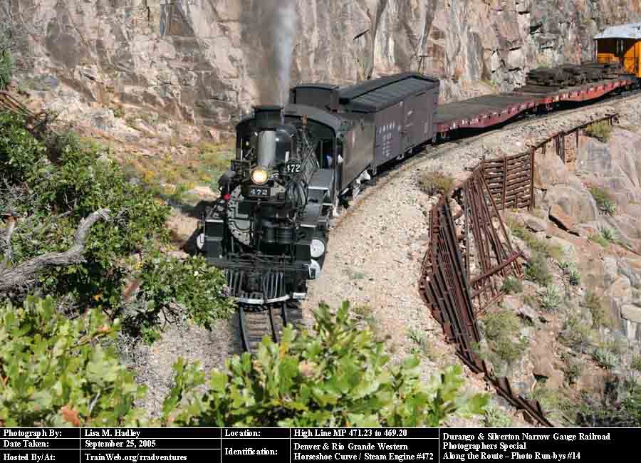 Durango & Silverton - Horseshoe Curve / High Line