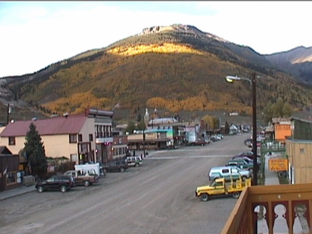 Silverton, Colorado (From Hotel Room)