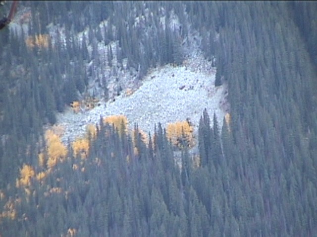 Silverton, Colorado (From Hotel Room)