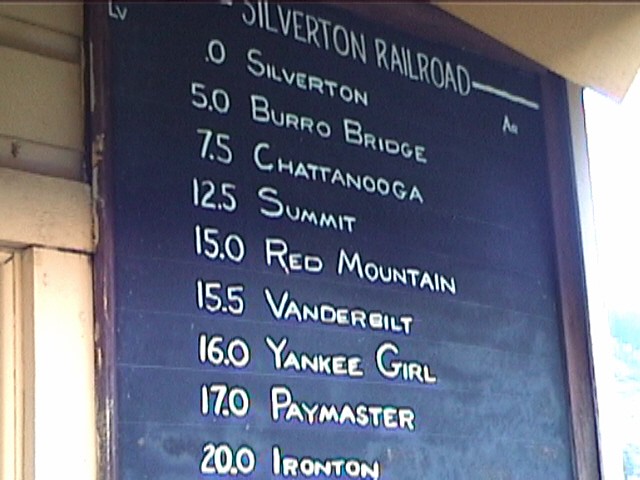 Silverton Railroad Depot