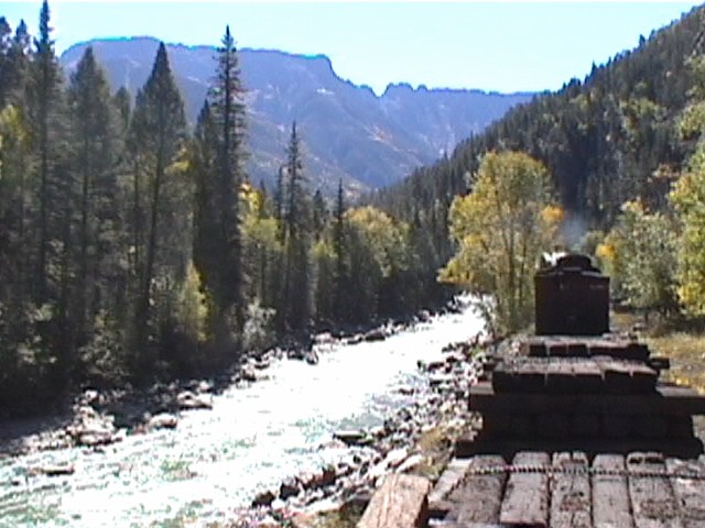 Approaching Needleton Siding MP 484.00