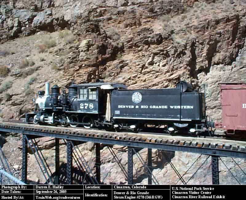 U.S. National Park Service - Cimarron River Railroad Exhibit