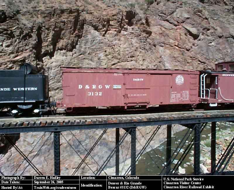 U.S. National Park Service - Cimarron River Railroad Exhibit