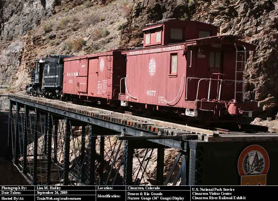 U.S. National Park Service - Cimarron River Railroad Exhibit