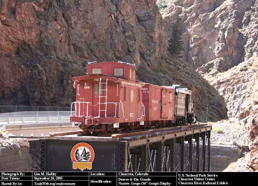 U.S. National Park Service - Cimarron River Railroad Exhibit