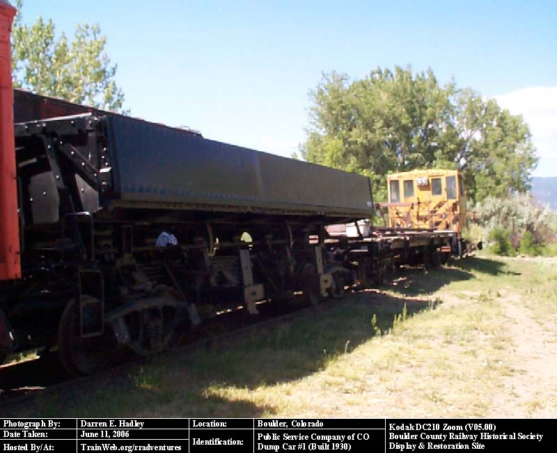 Boulder County Railway - Public Service Company Dump Car #1