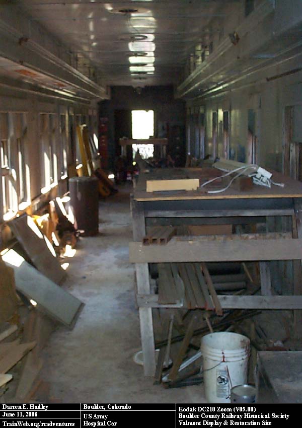 Boulder County Railway - US Army Hospital Car