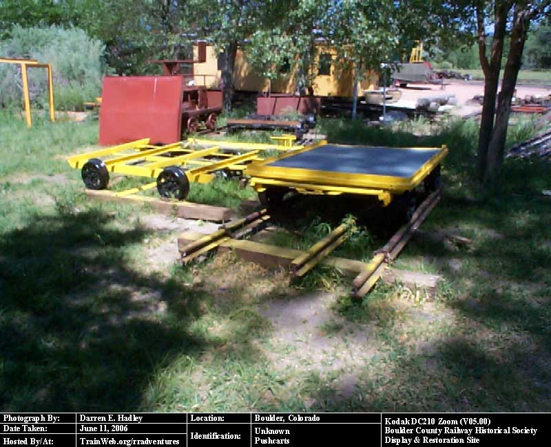 Boulder County Railway - Unknown Pushcarts